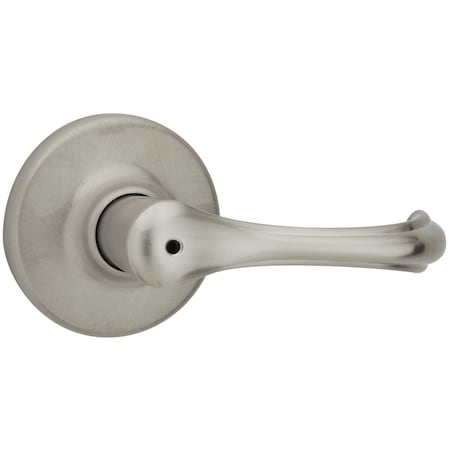 Dorian Privacy Door Lock W/ New Chassis And 6AL Latch And RCS Strike Satin Nickel Finish